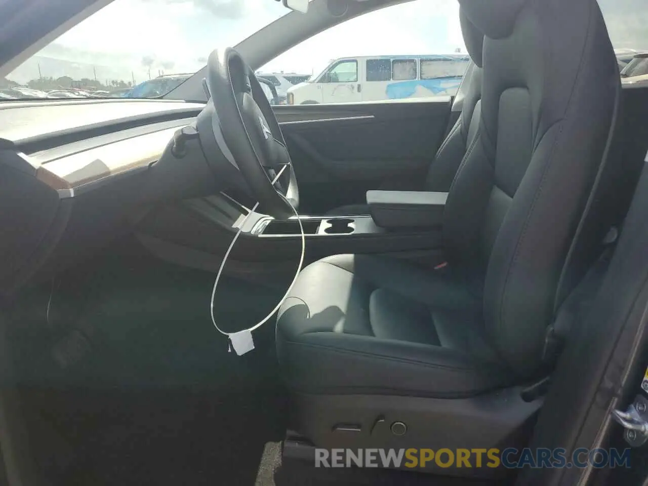 7 Photograph of a damaged car 7SAYGDED6PF965218 TESLA MODEL Y 2023