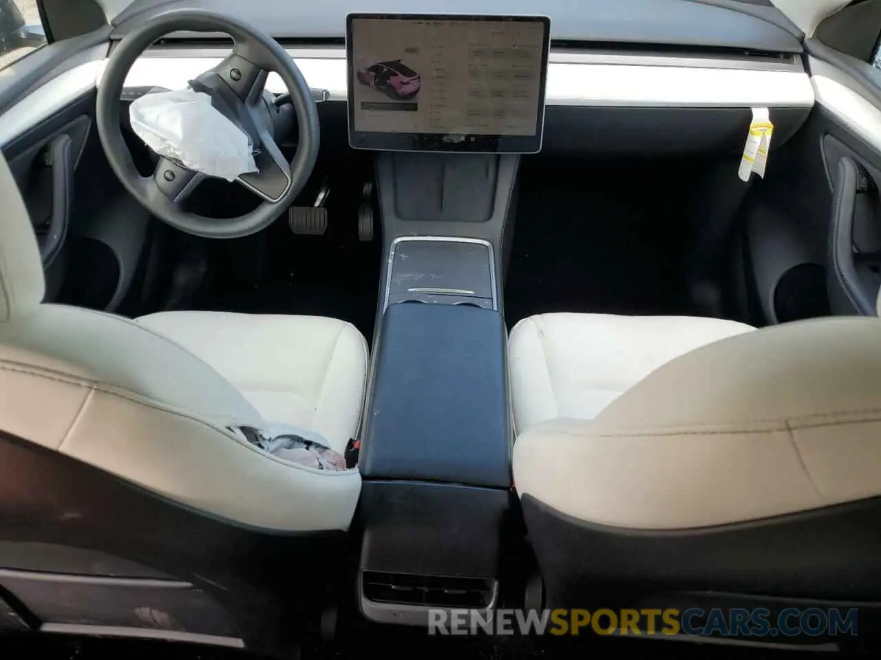 8 Photograph of a damaged car 7SAYGDED7PF967141 TESLA MODEL Y 2023