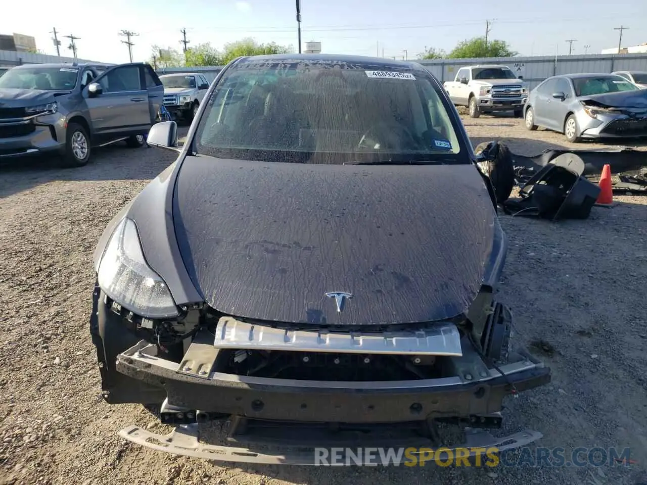 5 Фотография поврежденного автомобиля 7SAYGDED8PF958836 TESLA MODEL Y 2023