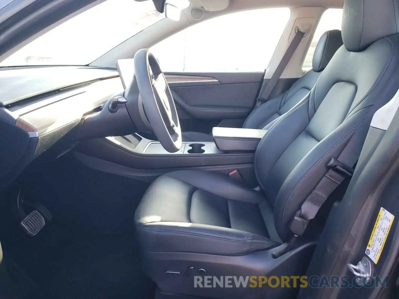 7 Фотография поврежденного автомобиля 7SAYGDED8PF958836 TESLA MODEL Y 2023