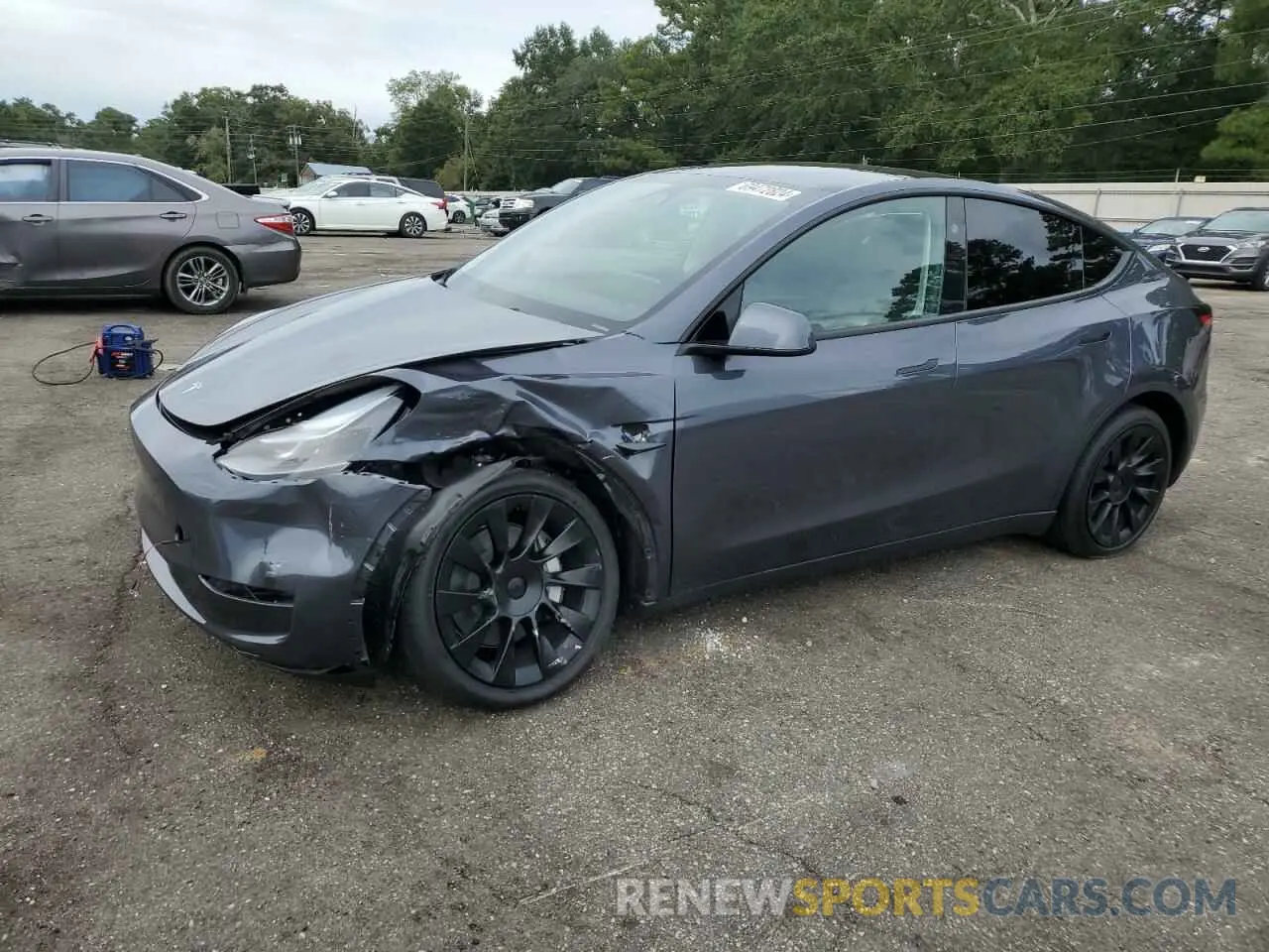 1 Photograph of a damaged car 7SAYGDED9PF949109 TESLA MODEL Y 2023