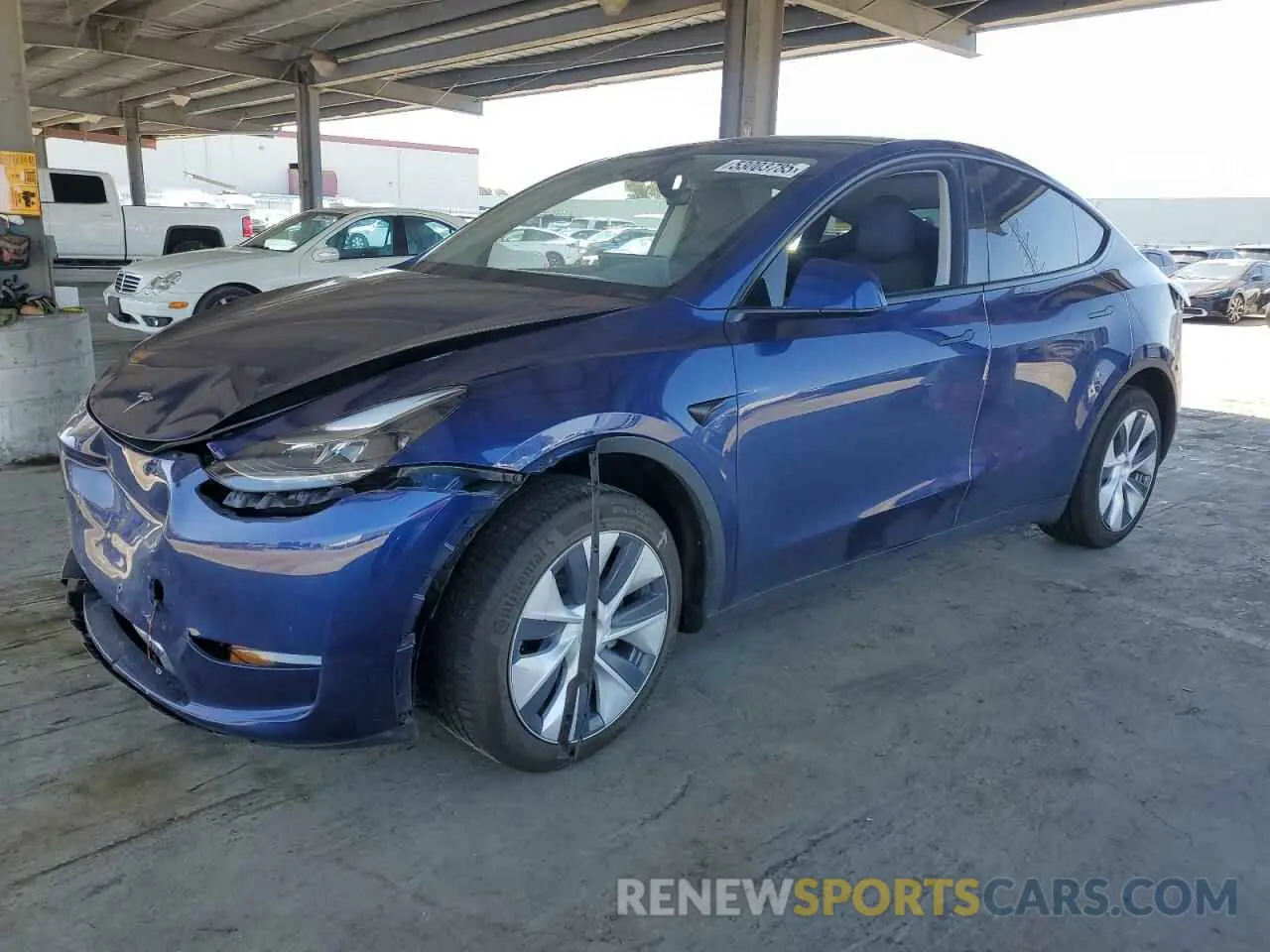1 Фотография поврежденного автомобиля 7SAYGDEDXPF979185 TESLA MODEL Y 2023