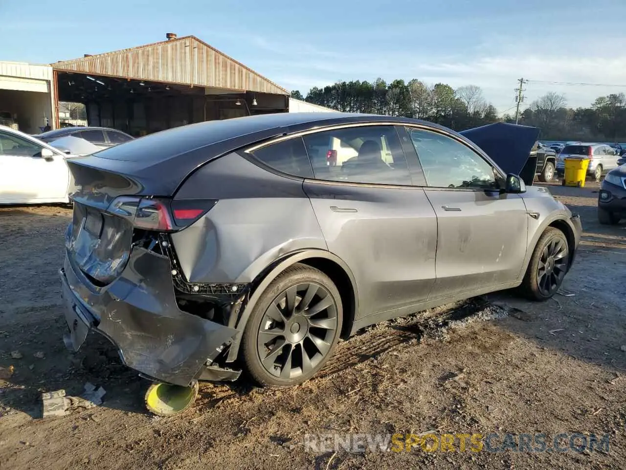 3 Photograph of a damaged car 7SAYGDEE0PA032369 TESLA MODEL Y 2023