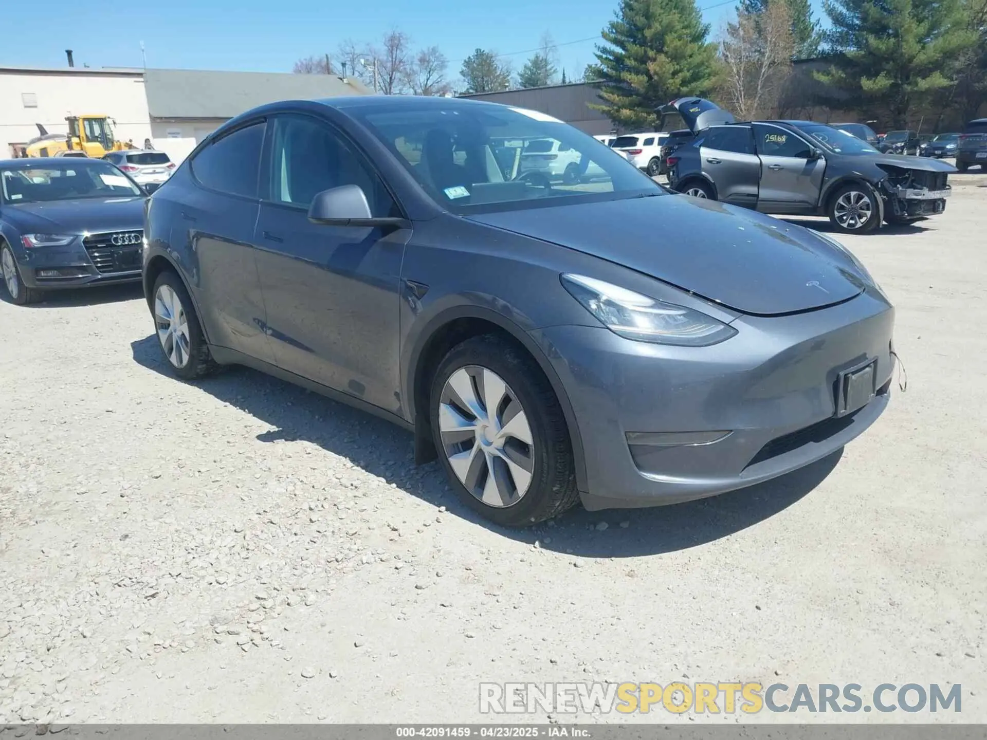 1 Photograph of a damaged car 7SAYGDEE0PA033019 TESLA MODEL Y 2023