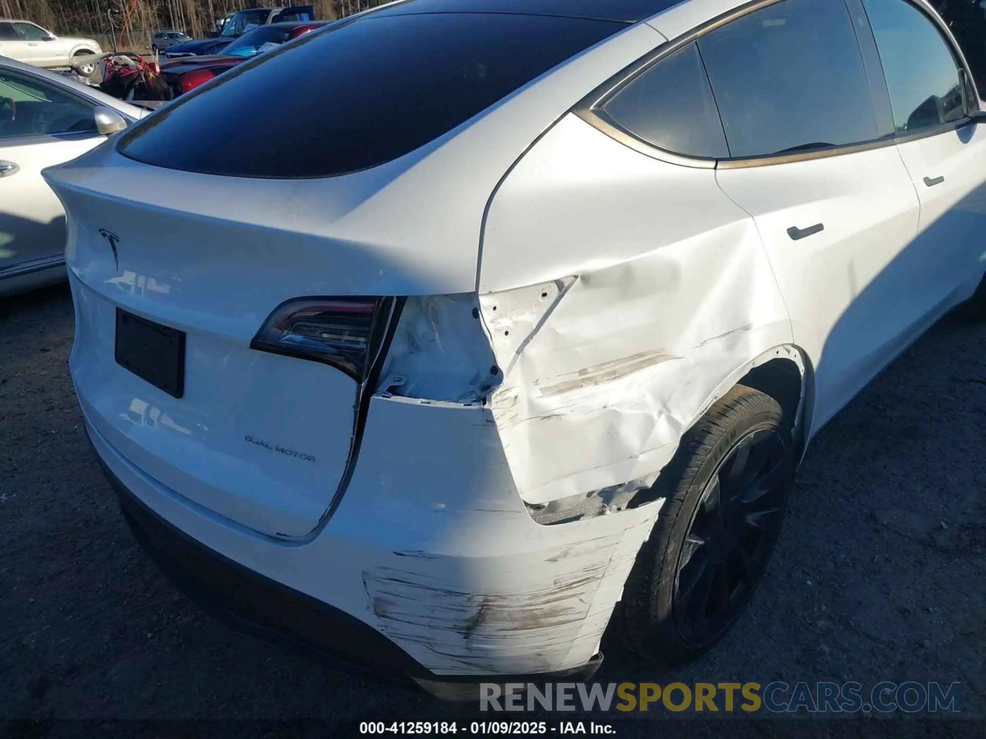 6 Фотография поврежденного автомобиля 7SAYGDEE0PA051312 TESLA MODEL Y 2023