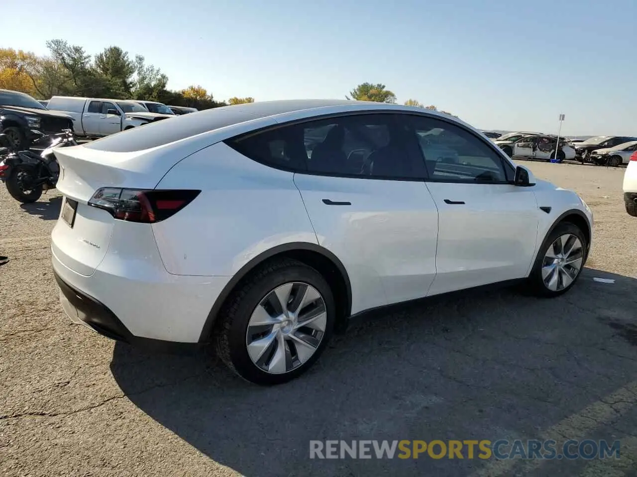 3 Photograph of a damaged car 7SAYGDEE0PA051858 TESLA MODEL Y 2023