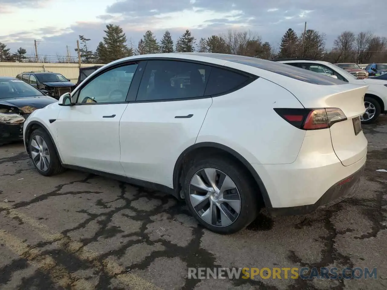 2 Фотография поврежденного автомобиля 7SAYGDEE0PA056087 TESLA MODEL Y 2023