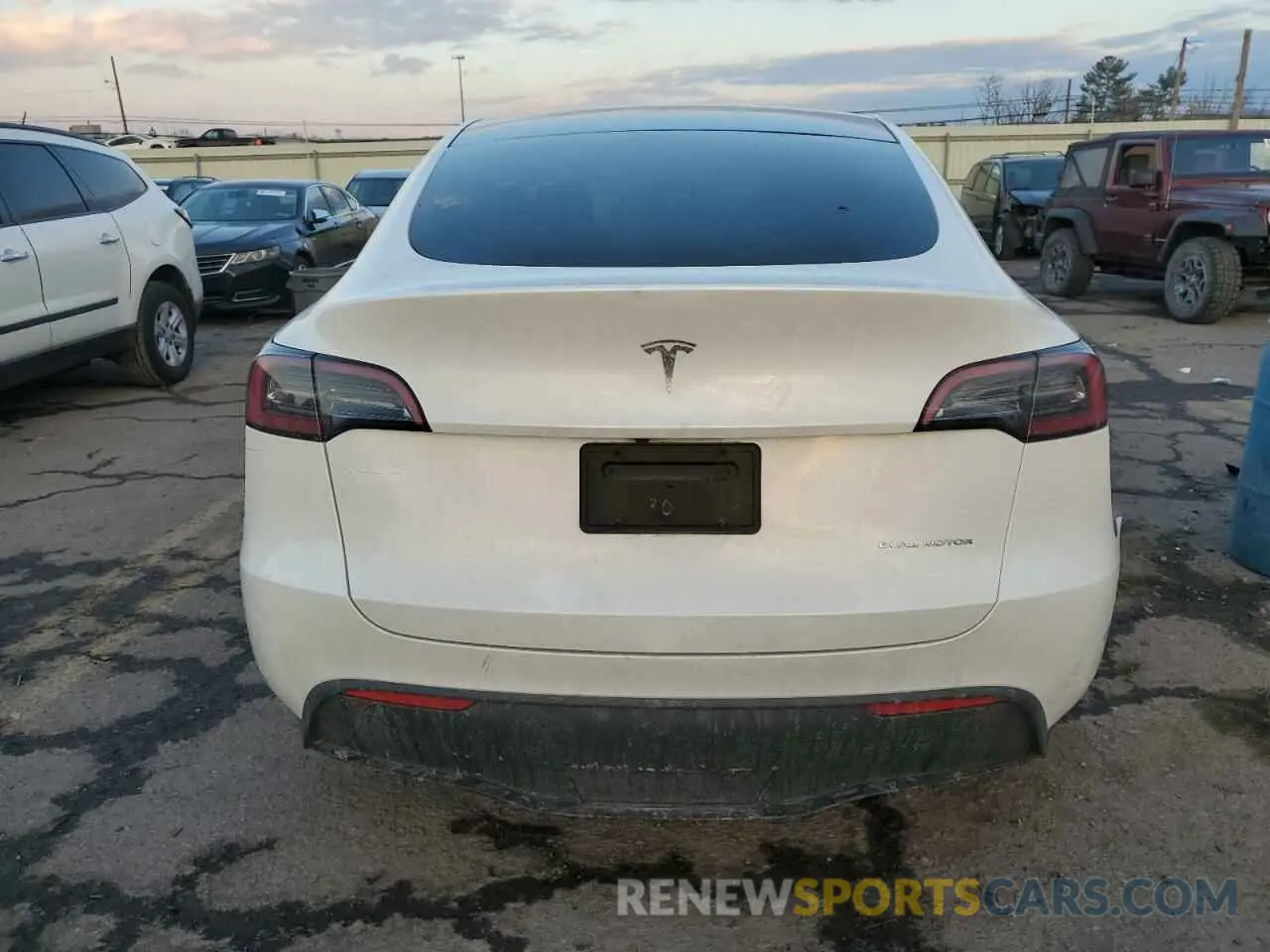 6 Фотография поврежденного автомобиля 7SAYGDEE0PA056087 TESLA MODEL Y 2023