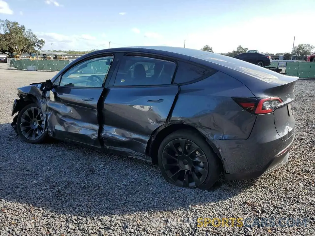 2 Фотография поврежденного автомобиля 7SAYGDEE0PA056932 TESLA MODEL Y 2023