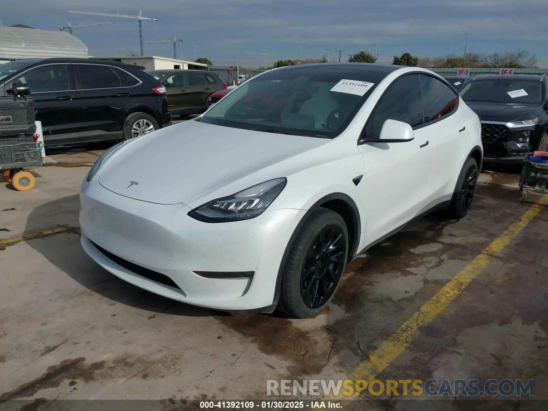 2 Фотография поврежденного автомобиля 7SAYGDEE0PA070121 TESLA MODEL Y 2023