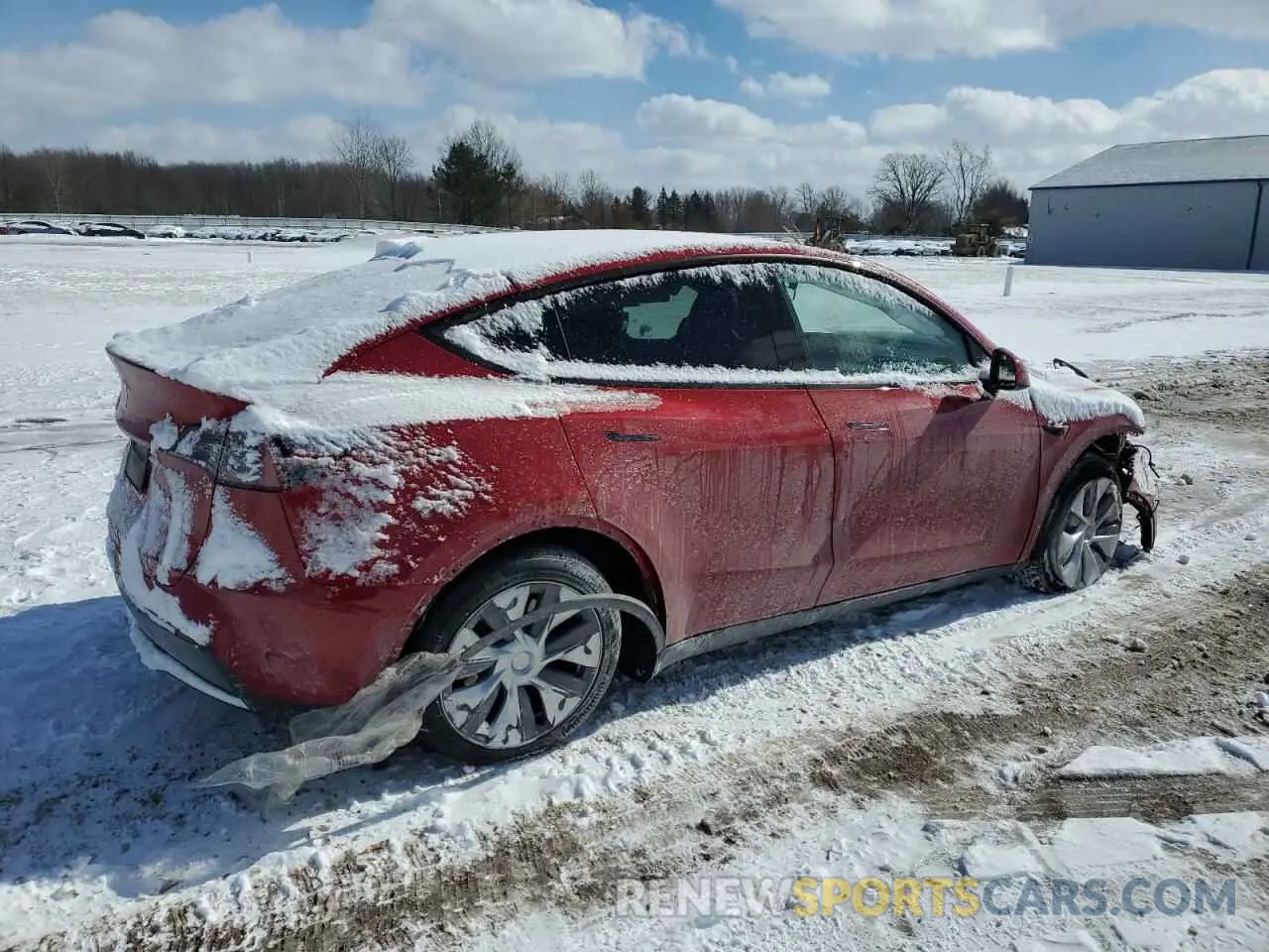 3 Фотография поврежденного автомобиля 7SAYGDEE0PA086738 TESLA MODEL Y 2023