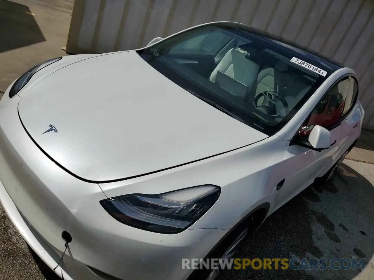 1 Фотография поврежденного автомобиля 7SAYGDEE0PA099585 TESLA MODEL Y 2023