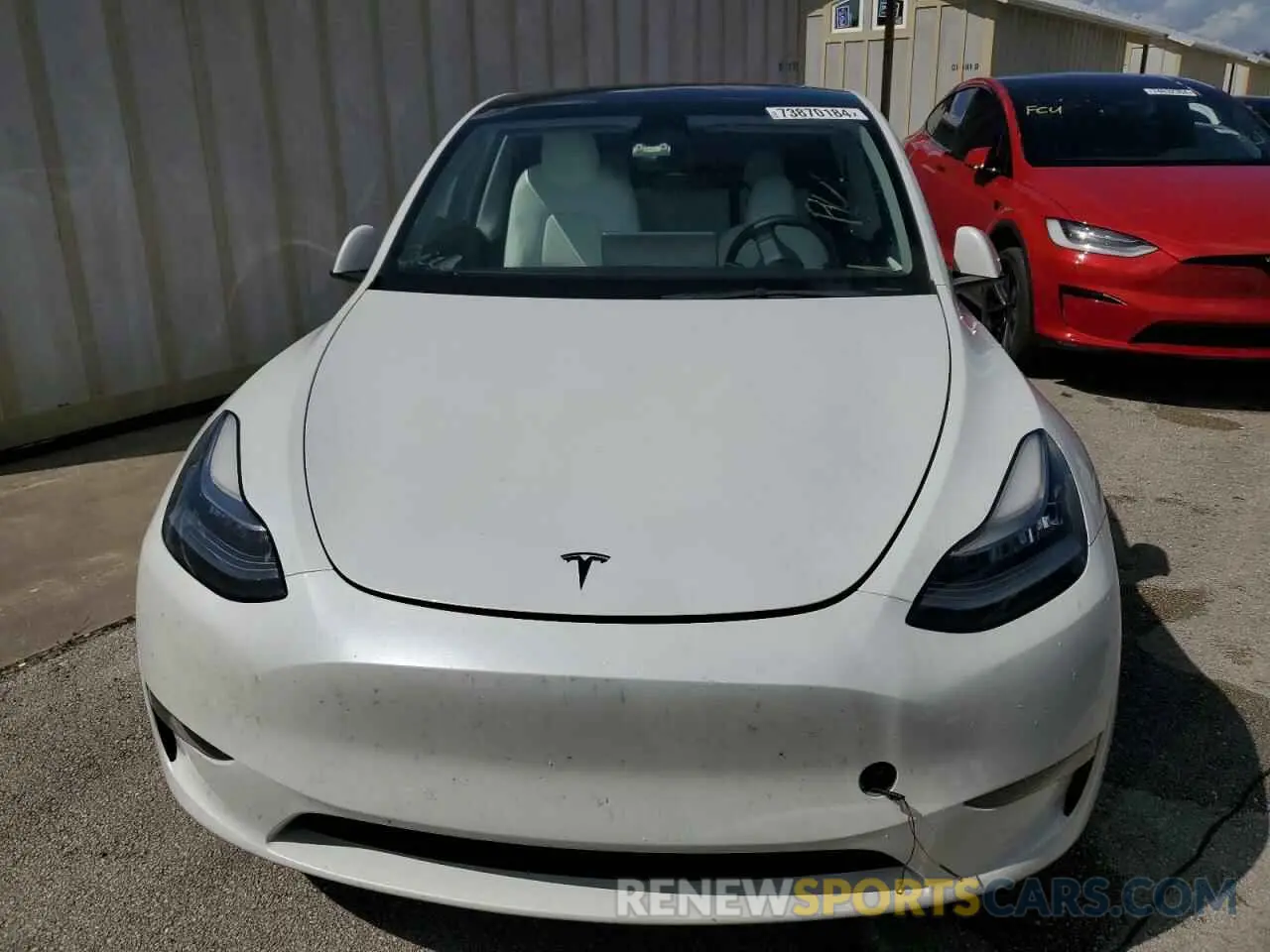 5 Фотография поврежденного автомобиля 7SAYGDEE0PA099585 TESLA MODEL Y 2023