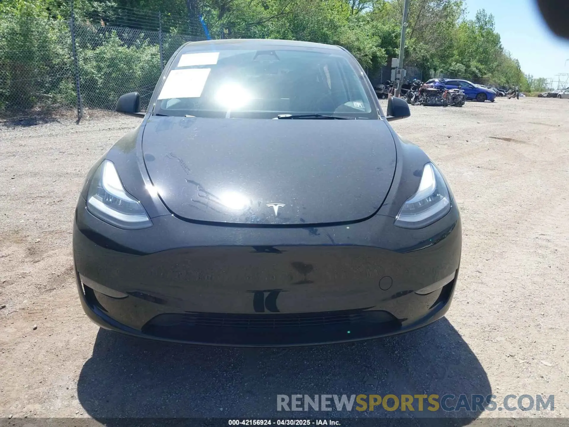 13 Фотография поврежденного автомобиля 7SAYGDEE0PA111430 TESLA MODEL Y 2023