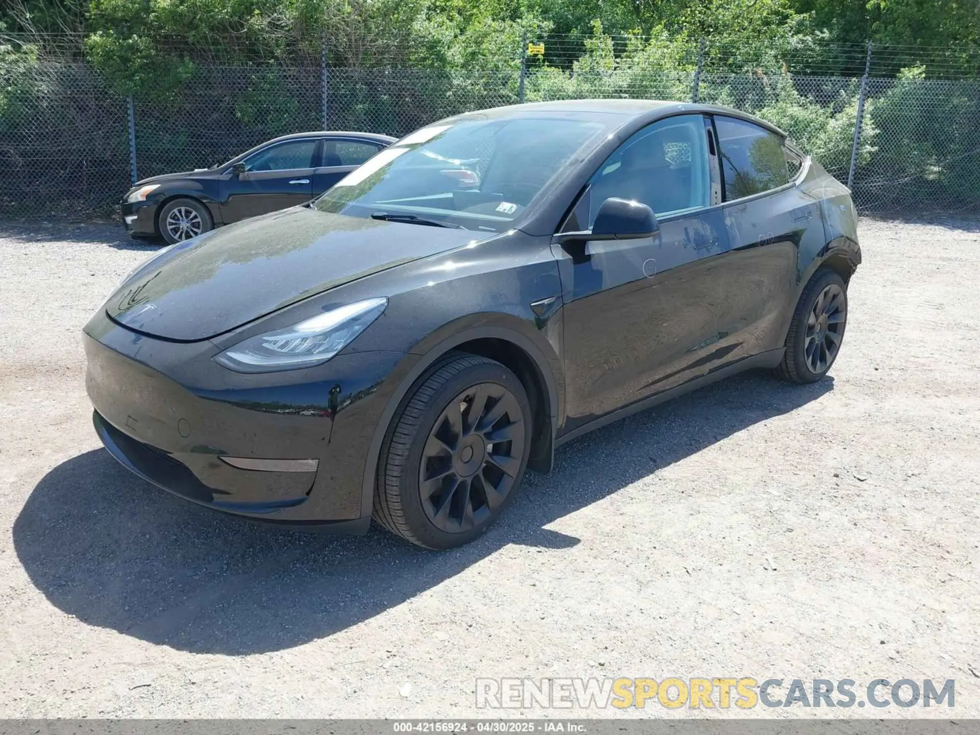 2 Фотография поврежденного автомобиля 7SAYGDEE0PA111430 TESLA MODEL Y 2023