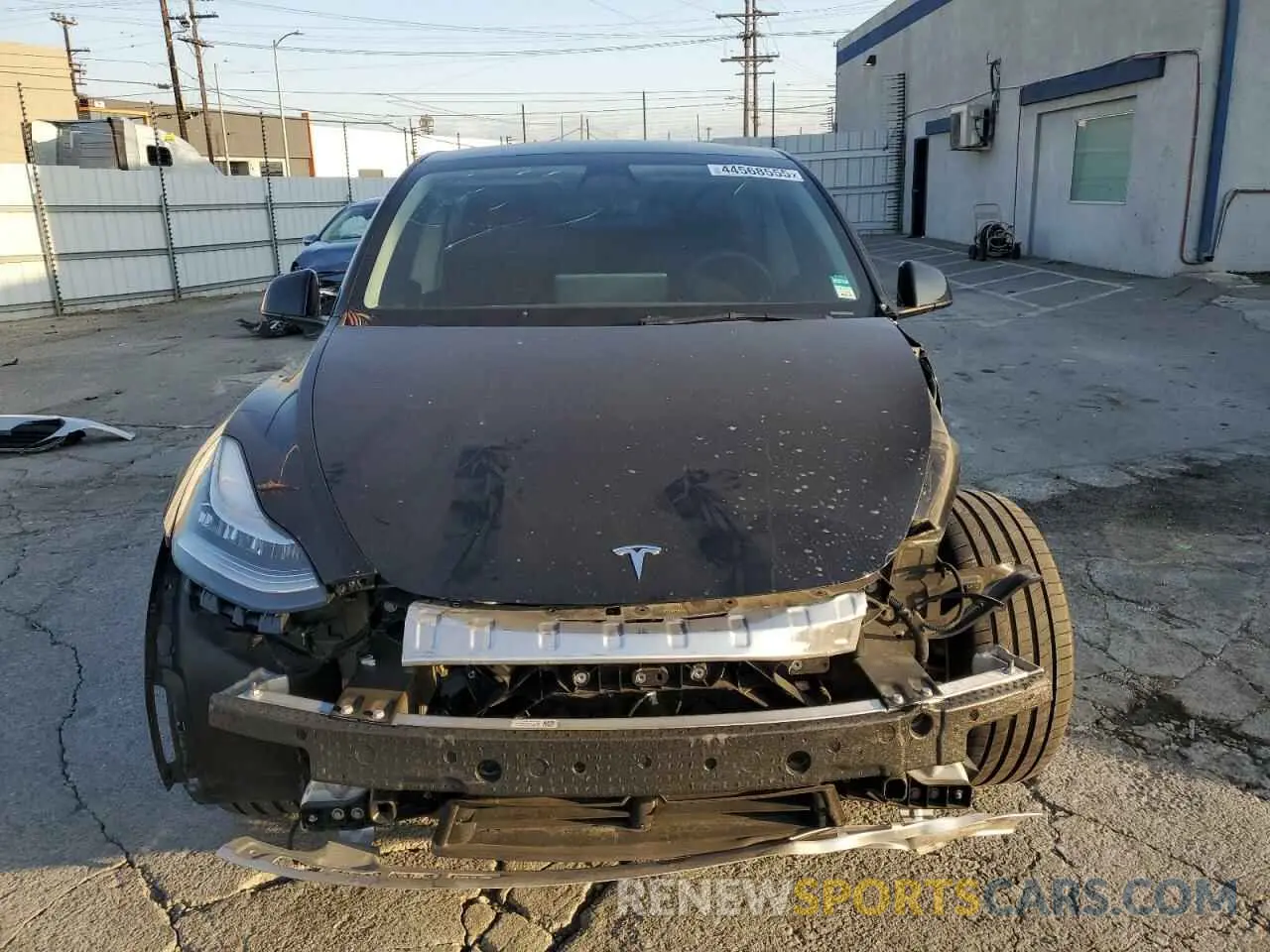 5 Фотография поврежденного автомобиля 7SAYGDEE0PA114201 TESLA MODEL Y 2023