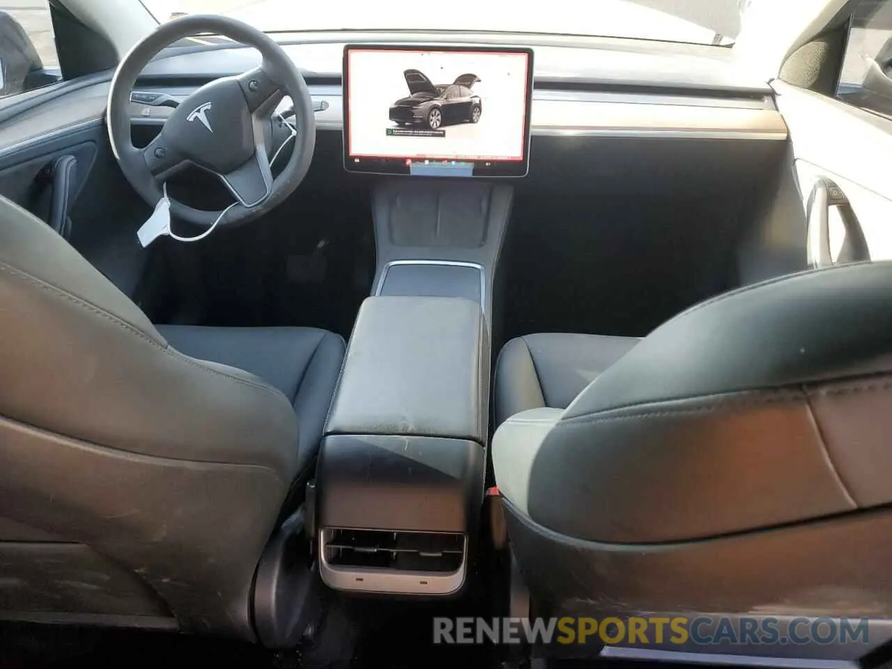 8 Фотография поврежденного автомобиля 7SAYGDEE0PA114201 TESLA MODEL Y 2023