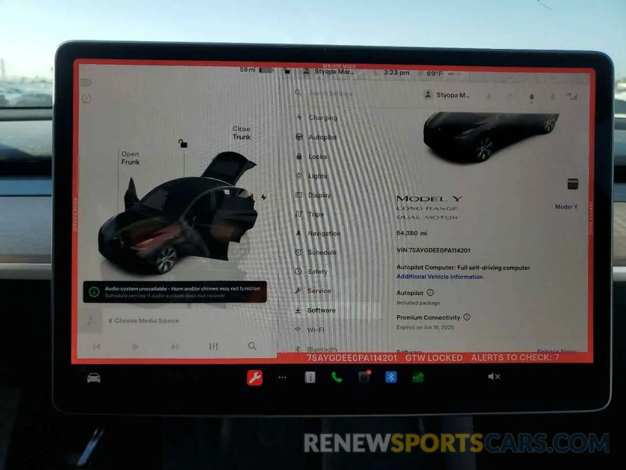 9 Фотография поврежденного автомобиля 7SAYGDEE0PA114201 TESLA MODEL Y 2023