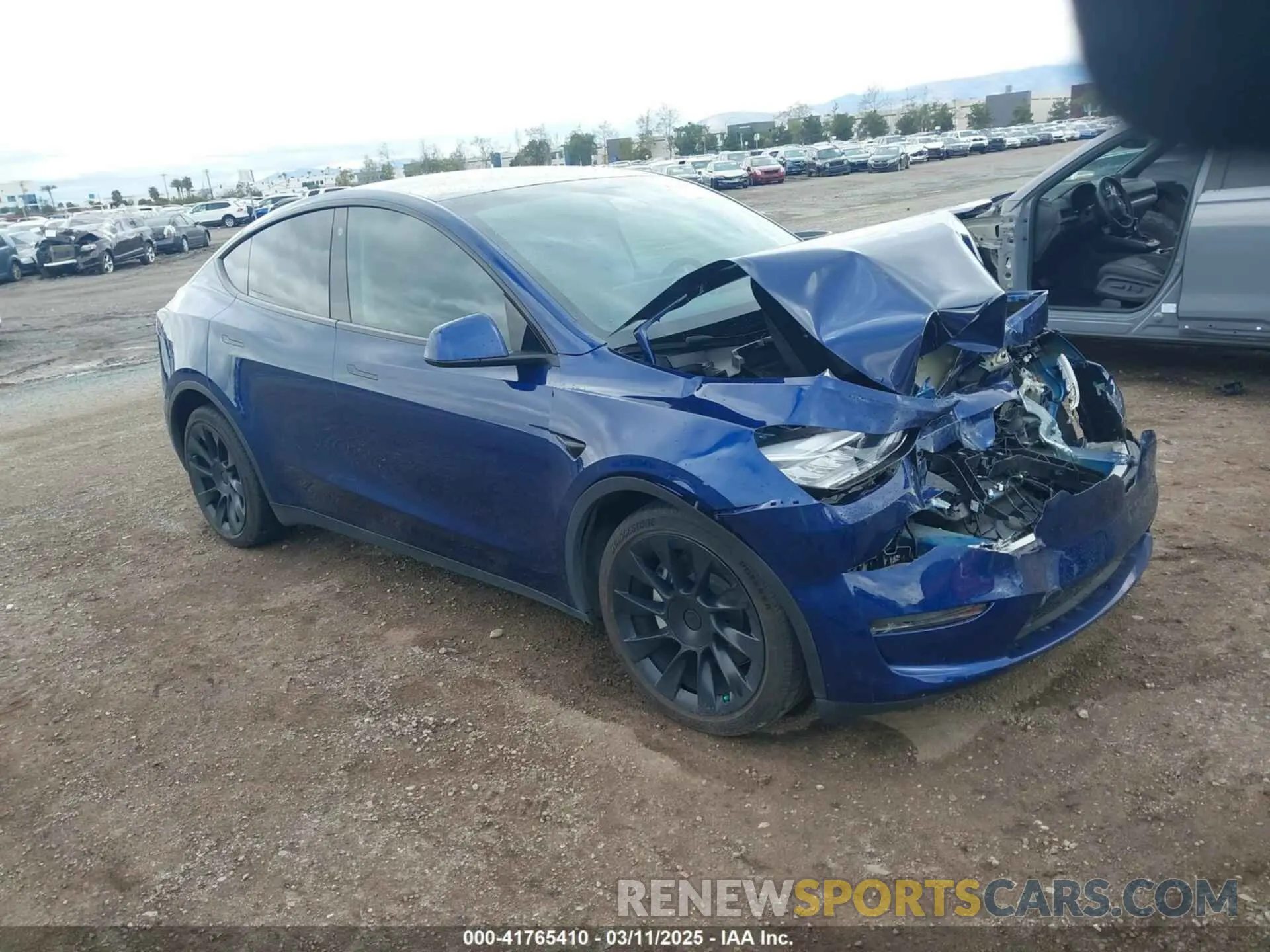1 Photograph of a damaged car 7SAYGDEE0PA116918 TESLA MODEL Y 2023