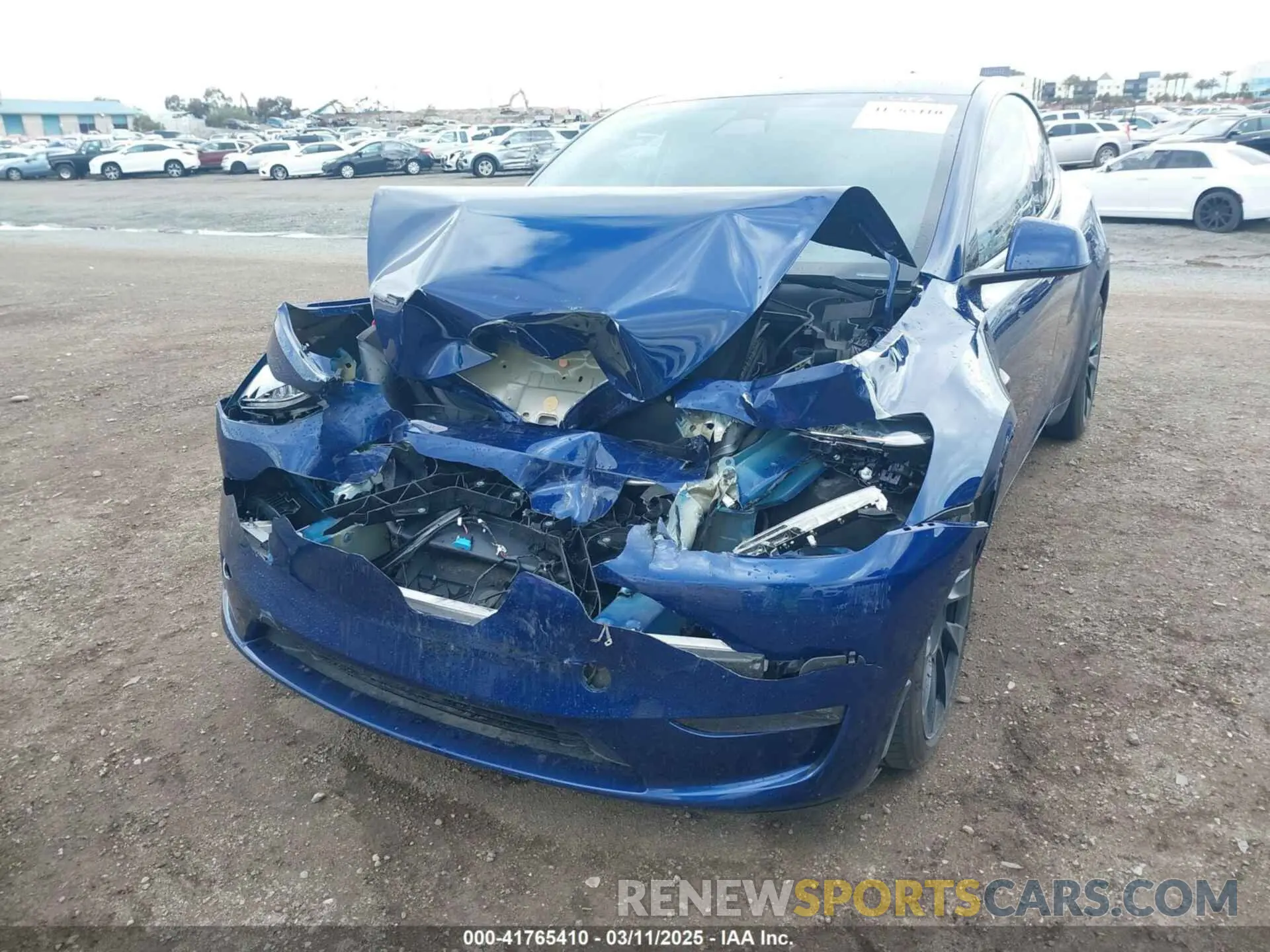 6 Photograph of a damaged car 7SAYGDEE0PA116918 TESLA MODEL Y 2023