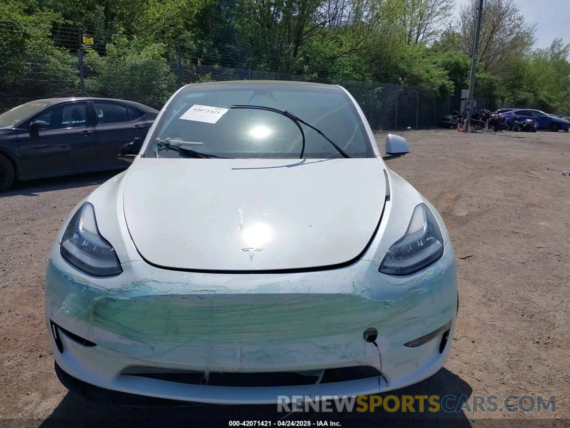 12 Фотография поврежденного автомобиля 7SAYGDEE0PA130057 TESLA MODEL Y 2023