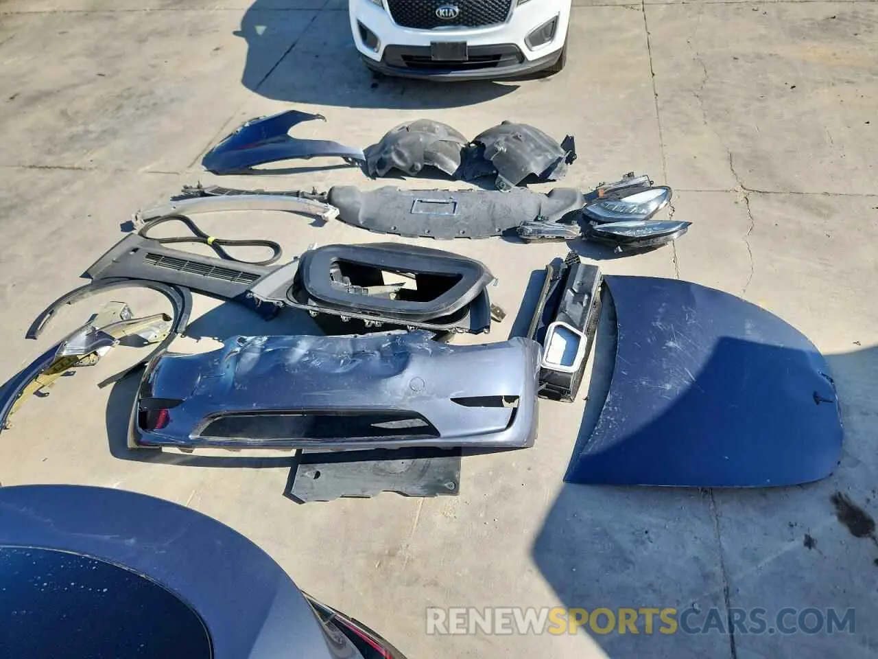 13 Фотография поврежденного автомобиля 7SAYGDEE0PA152477 TESLA MODEL Y 2023