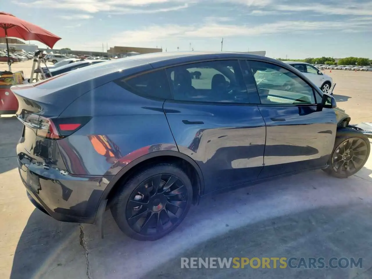3 Фотография поврежденного автомобиля 7SAYGDEE0PA152477 TESLA MODEL Y 2023
