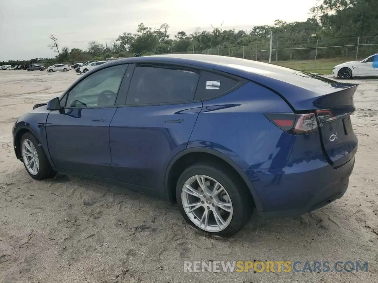 2 Фотография поврежденного автомобиля 7SAYGDEE0PA153144 TESLA MODEL Y 2023