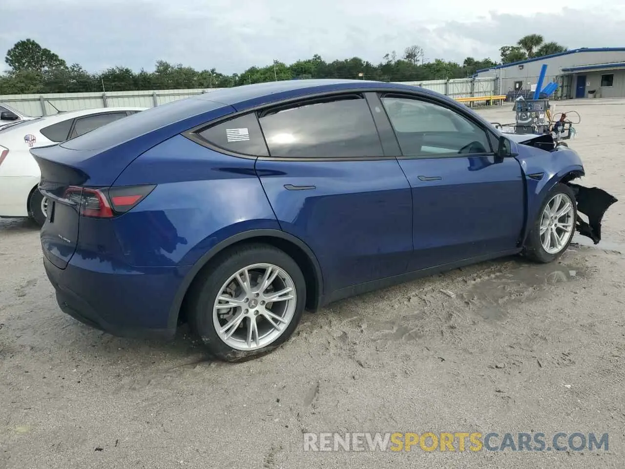 3 Фотография поврежденного автомобиля 7SAYGDEE0PA153144 TESLA MODEL Y 2023