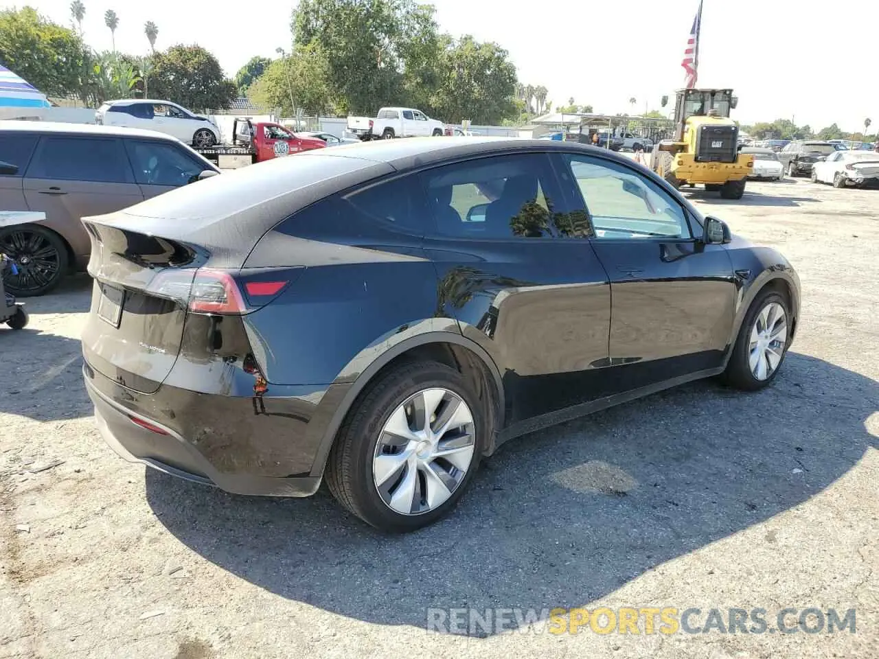 3 Фотография поврежденного автомобиля 7SAYGDEE0PA167786 TESLA MODEL Y 2023