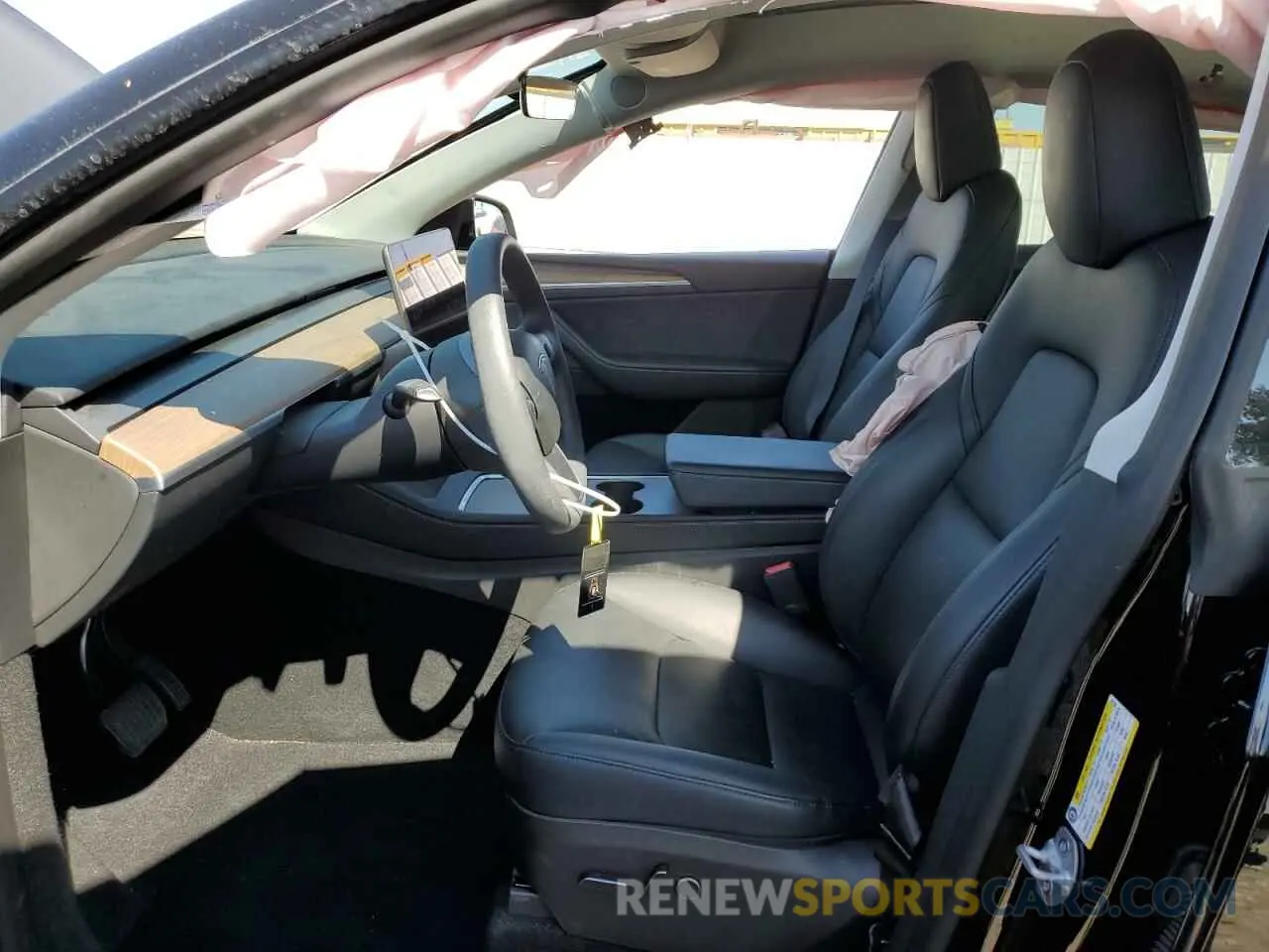 7 Фотография поврежденного автомобиля 7SAYGDEE0PA167786 TESLA MODEL Y 2023