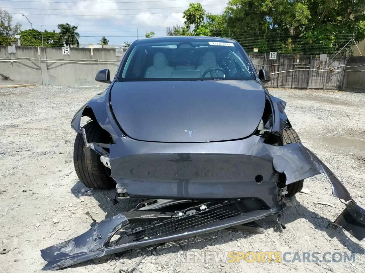 5 Фотография поврежденного автомобиля 7SAYGDEE0PA173202 TESLA MODEL Y 2023