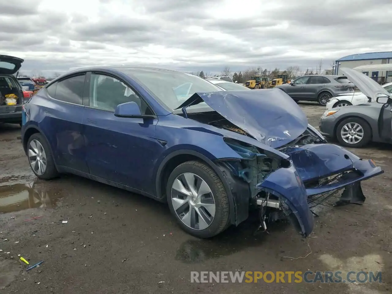 4 Photograph of a damaged car 7SAYGDEE0PA175032 TESLA MODEL Y 2023