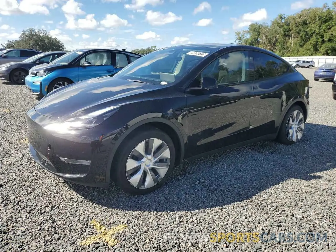 1 Photograph of a damaged car 7SAYGDEE0PA181512 TESLA MODEL Y 2023