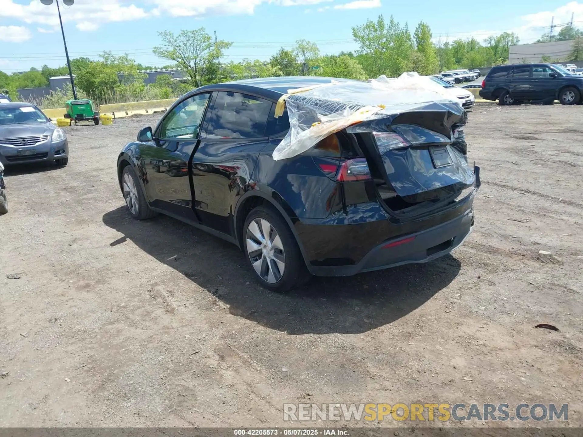3 Photograph of a damaged car 7SAYGDEE0PA183891 TESLA MODEL Y 2023