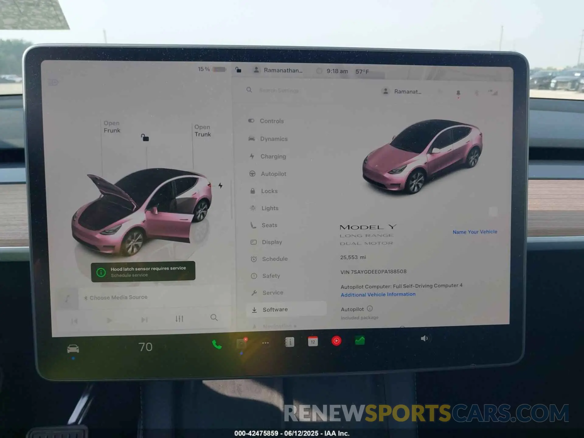 17 Photograph of a damaged car 7SAYGDEE0PA188508 TESLA MODEL Y 2023
