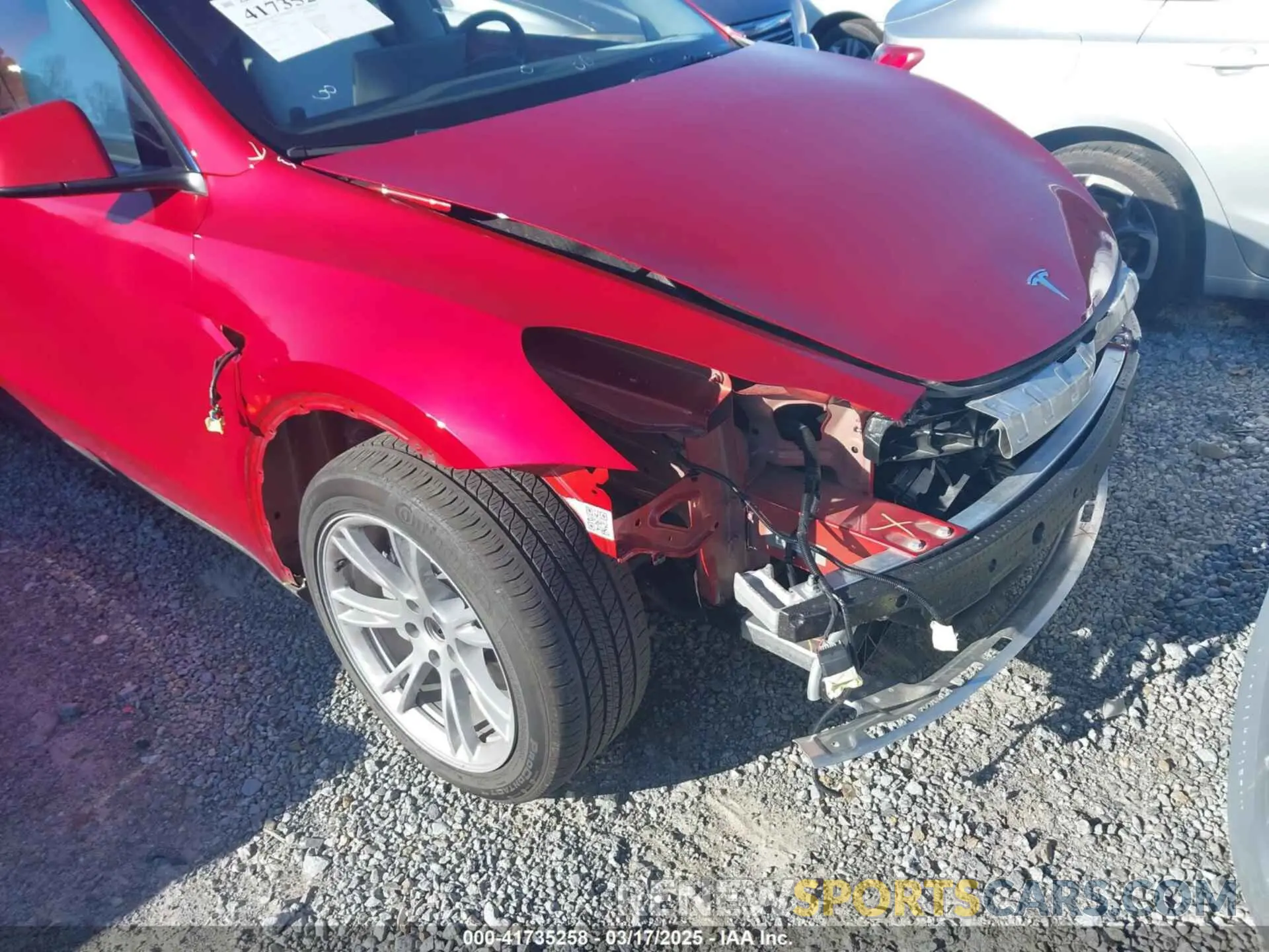 6 Photograph of a damaged car 7SAYGDEE0PA202150 TESLA MODEL Y 2023