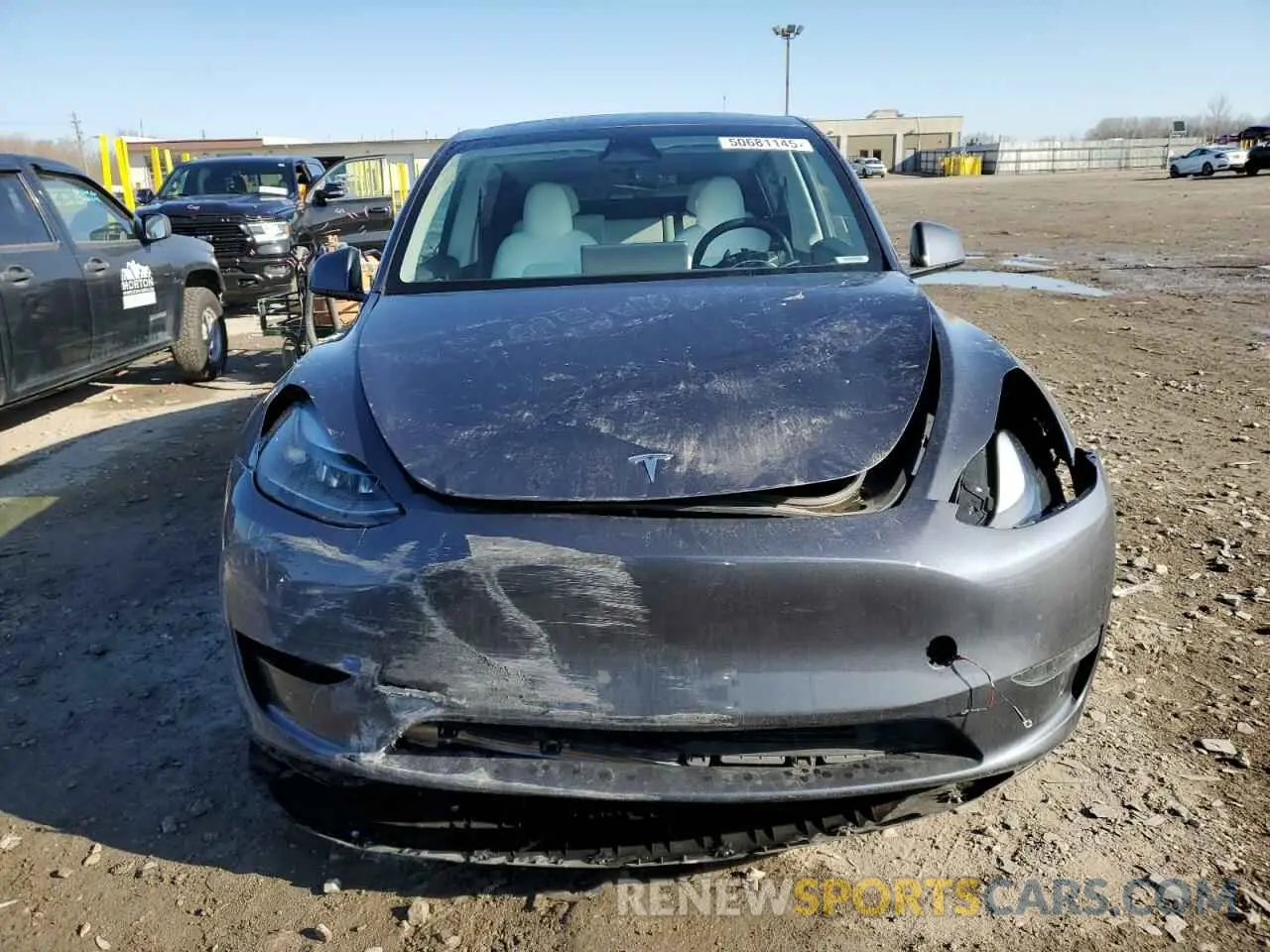5 Фотография поврежденного автомобиля 7SAYGDEE0PA206005 TESLA MODEL Y 2023