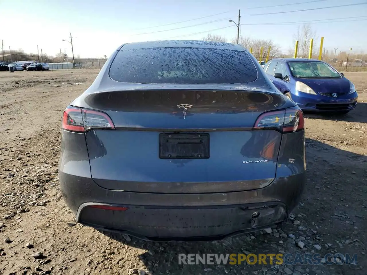 6 Фотография поврежденного автомобиля 7SAYGDEE0PA206005 TESLA MODEL Y 2023