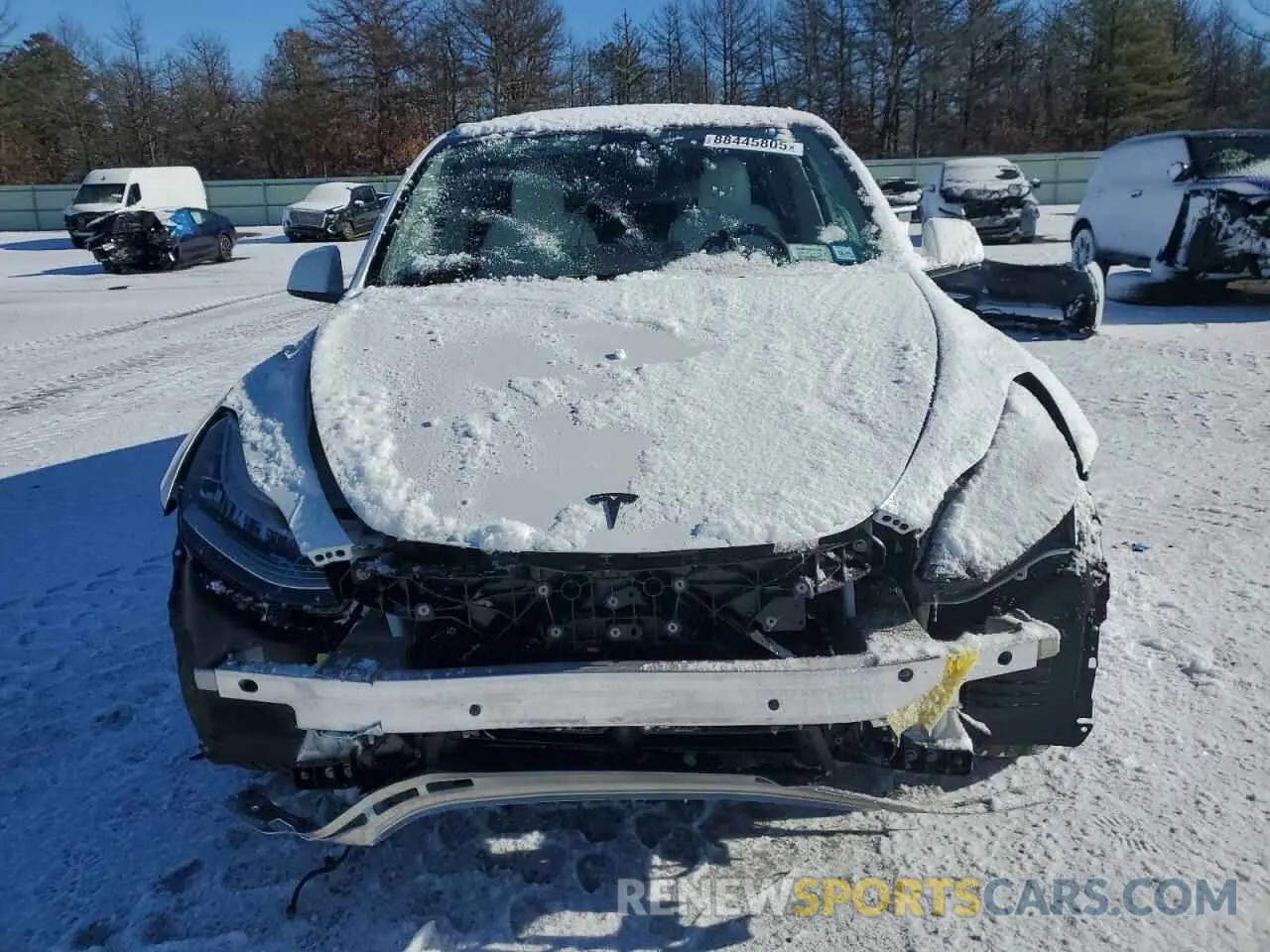 5 Фотография поврежденного автомобиля 7SAYGDEE0PF609114 TESLA MODEL Y 2023