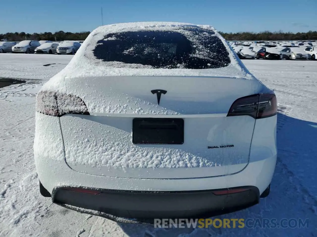 6 Фотография поврежденного автомобиля 7SAYGDEE0PF609114 TESLA MODEL Y 2023