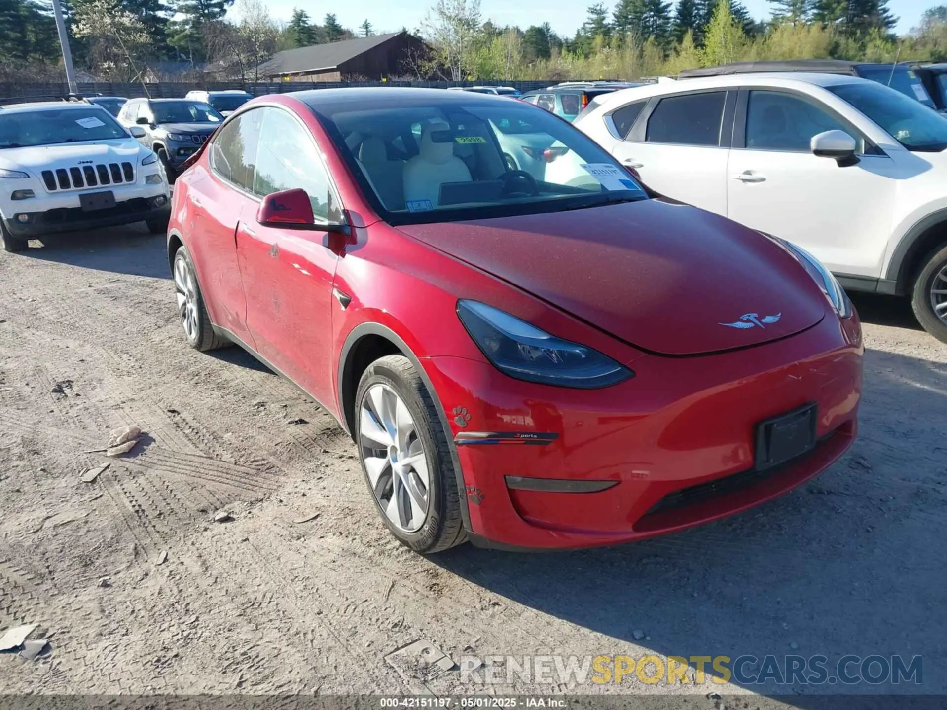 13 Фотография поврежденного автомобиля 7SAYGDEE0PF638869 TESLA MODEL Y 2023