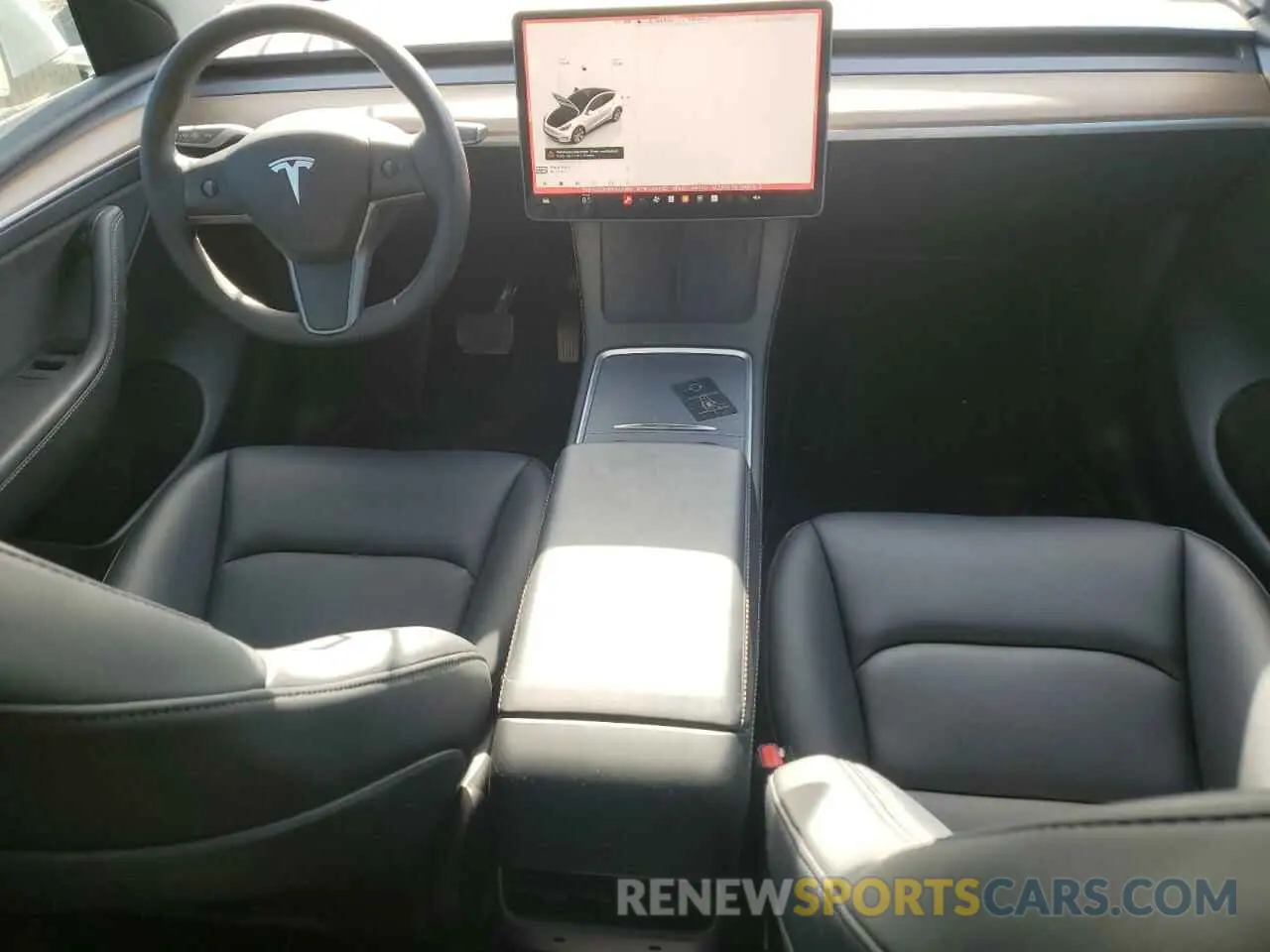 8 Photograph of a damaged car 7SAYGDEE0PF673590 TESLA MODEL Y 2023