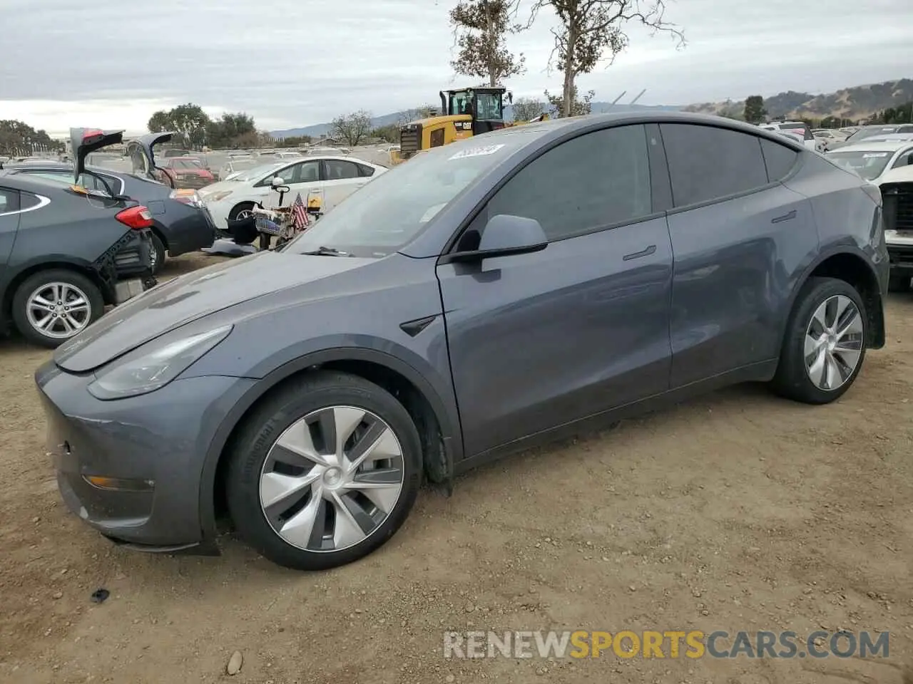 1 Photograph of a damaged car 7SAYGDEE0PF742746 TESLA MODEL Y 2023