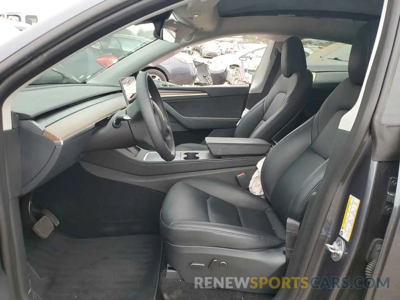 7 Photograph of a damaged car 7SAYGDEE0PF742746 TESLA MODEL Y 2023