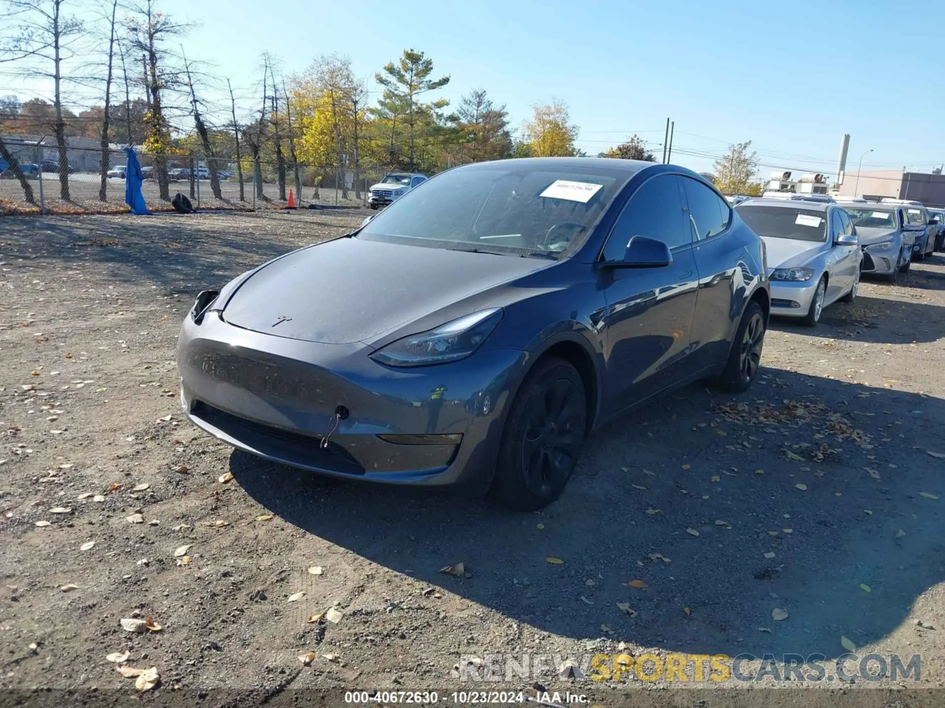 2 Photograph of a damaged car 7SAYGDEE0PF756369 TESLA MODEL Y 2023