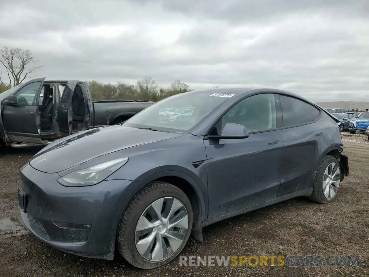 1 Фотография поврежденного автомобиля 7SAYGDEE0PF769722 TESLA MODEL Y 2023