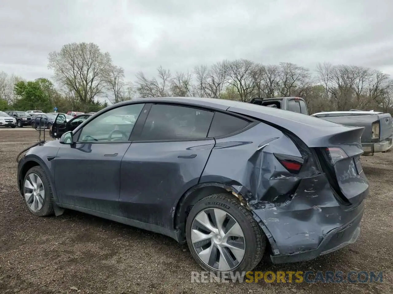 2 Фотография поврежденного автомобиля 7SAYGDEE0PF769722 TESLA MODEL Y 2023