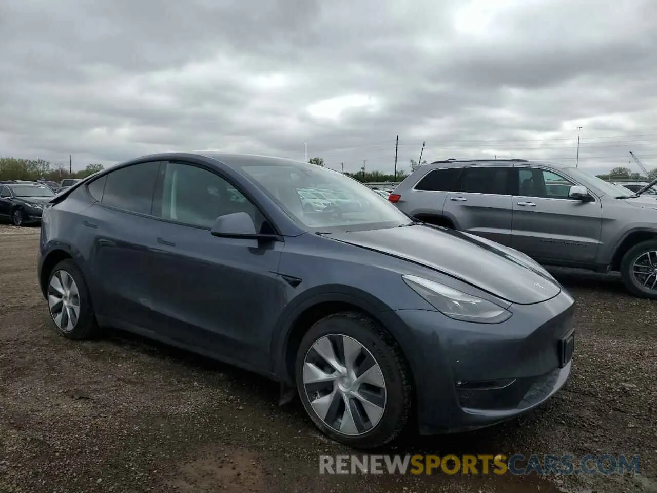 4 Фотография поврежденного автомобиля 7SAYGDEE0PF769722 TESLA MODEL Y 2023