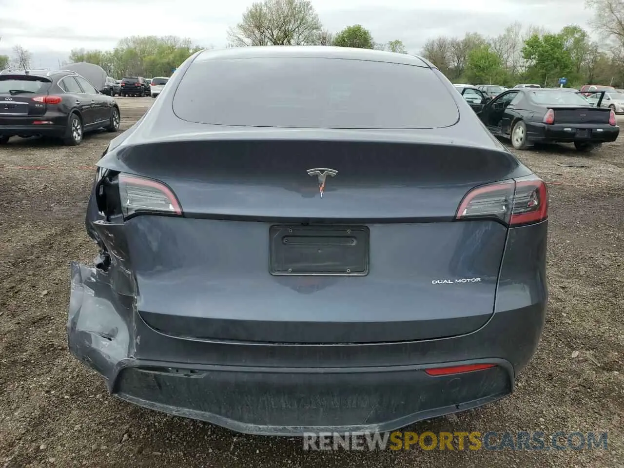 6 Фотография поврежденного автомобиля 7SAYGDEE0PF769722 TESLA MODEL Y 2023